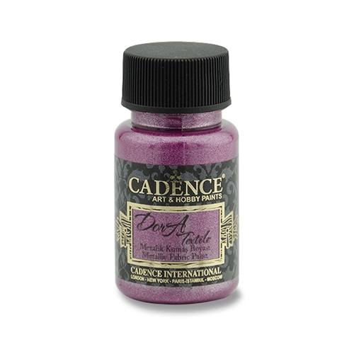 Textile color Cadence, metal. cyclamen, 50 ml