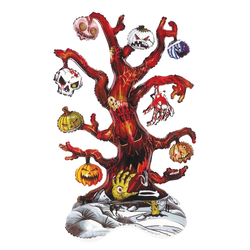Balón Strašidelný strom 128 cm Halloween