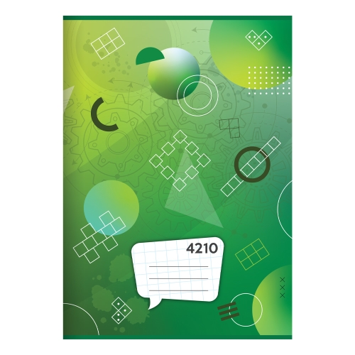 A4 Notebook, 20 sheets - graph paper 4210