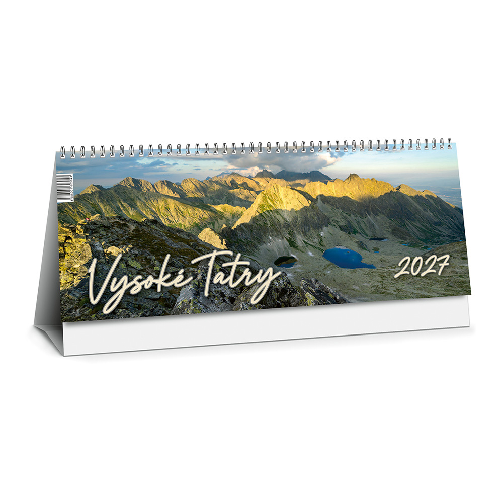 Kalendár stolový Vysoké Tatry 2027