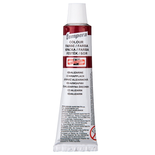 Farba temperová KOH-I-NOOR 16 ml - sráž alizarinová