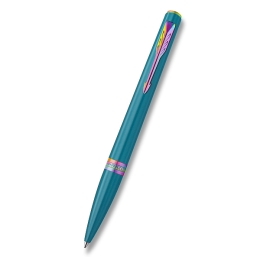 Pero guľôčkové PARKER Meridian Teal RBT - modrá náplň