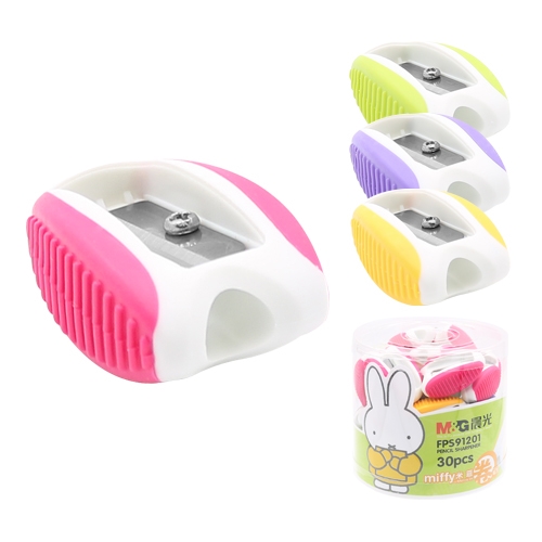 Plastic grater M&G Ergo grip, mix of colors
