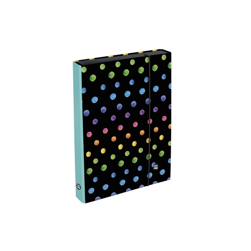 Box for notebooks A5 Jumbo OXY GO Dots