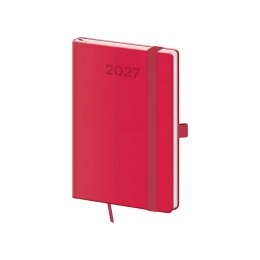 2027 Weekly Pocket Planner, Print Pop - Raspberry