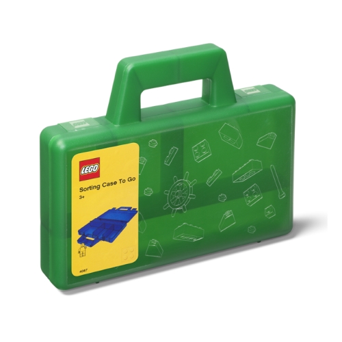 LEGO storage box TO-GO - green