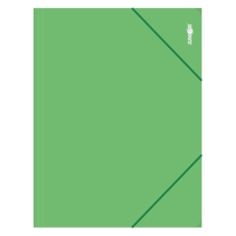 Base map with rubber band PP/A4, green