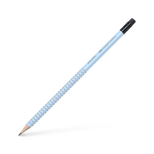 Ceruzka Faber-Castell Grip 2001 (2=B) s gumou - nebeská modrá