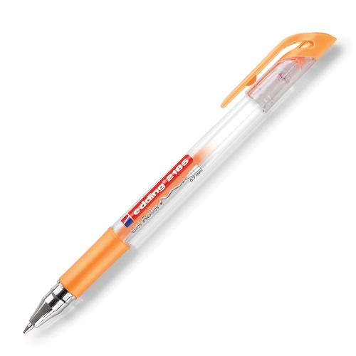 Gélový roller Edding 2185 metalický - pastelovo oranžová náplň