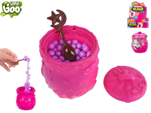 Super Goo 9cm magic pot w/2pcs of slime & accessories 12pcs in DBX