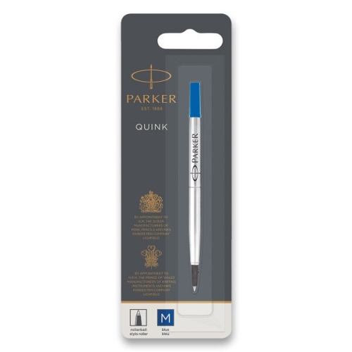 Náplň do rollerov Parker - modrá M (0,7 mm)