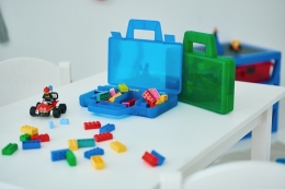 LEGO úložný box TO-GO - zelený (3)