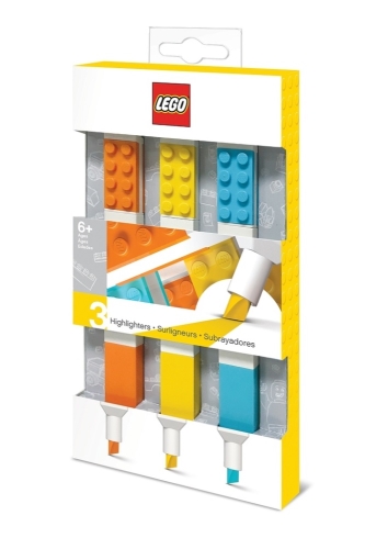 LEGO Highlighters, mix of colors - 3 pcs