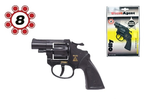 127mm plastic 8-shot Agent Olly gun on TOC