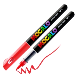 M&G MOCALO Acrylic Marker, brush tip - set of 24 colours (3)