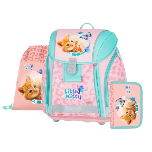 School bag (3-piece set) PREMIUM LIGHT - Cat