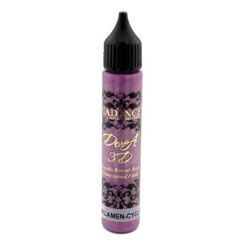 Metalická kontúra CADENCE, cyklámenová, 25 ml
