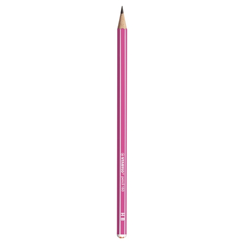 HB STABILO graphite pencil - pink