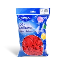 Balloon L 35 cm, Heart /100 pcs/ (1)