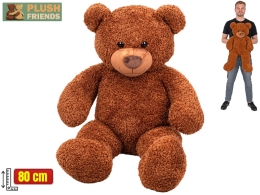 Plush Friends medveď plyšový 80cm hnedý 0m+