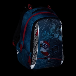 School backpack BagMaster Vega 24 A - Hockey (6)