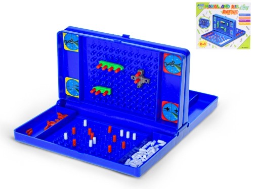19x25cm plastic naval and air battle 2v1 game in PBX