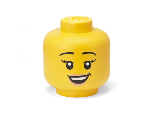 LEGO úložný box - hlava šťastné dievča
