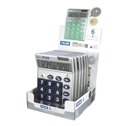 Calculator MILAN desktop 10-digit Silver (1)