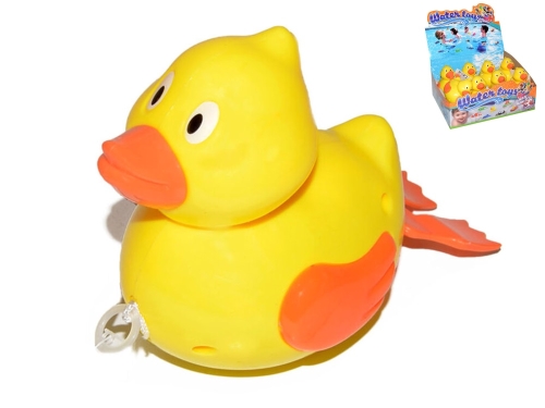 13cm plastic pull'n'go swimming duck 8pcs in DBX