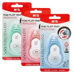 Corrector tape M&G The Flat Iron 5 mm x 20 m (mix of 3 colours) (2)