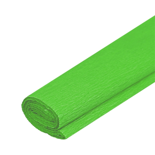Krepový papier zelený