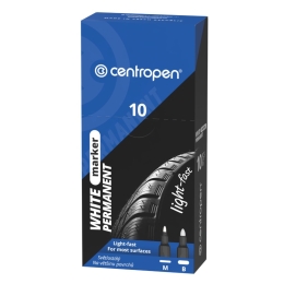 Marker CENTROPEN 2687 permanent - white