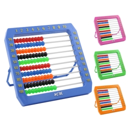 Počítadlo - plastové 16x16x11 cm, veľké - mix 4 farieb