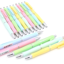 Ballpoint pen SOLIDLY TB 204-A Pastel 0.7 mm/blue, mix of 5 colors (2)