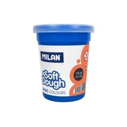 Box 4 jars of 116 g Soft Dough, orange