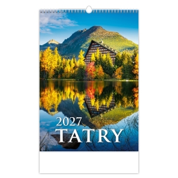 Nástenný kalendár 2027 Tatry
