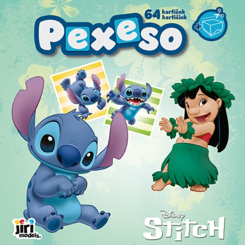 Pexeso v zošite JM Lilo & Stitch