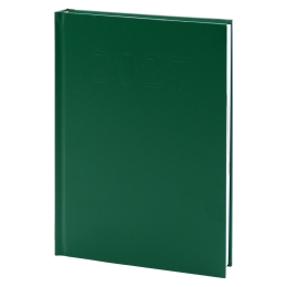 Diary A5 1 page/1 day 2027 - Standard green Diary A5 1 page/1 day 2027 - Standard green