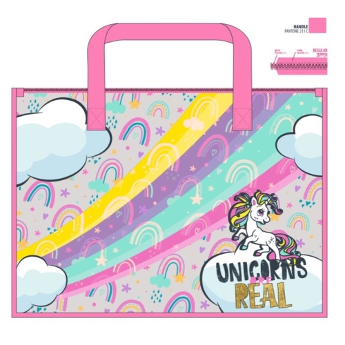 Podložka (taška) na stôl - Unicorn real