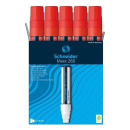 Schneider Maxx 260 chalk marker - red (4)