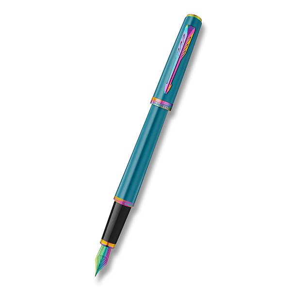 Pero plniace PARKER Meridian Teal RBT, hrot F