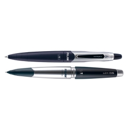 Set MILAN Capsule Silver ballpoint pen 1.0 mm blue + mechanical pencil