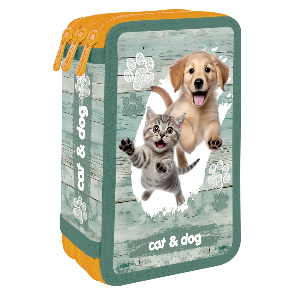 Peračník prázdny - 3 poschodový JUNIOR S8 - Cat & Dog