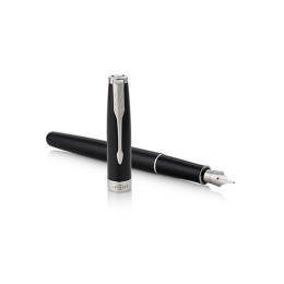 Fountain pen PARKER Sonnet Black CT -F- (1)