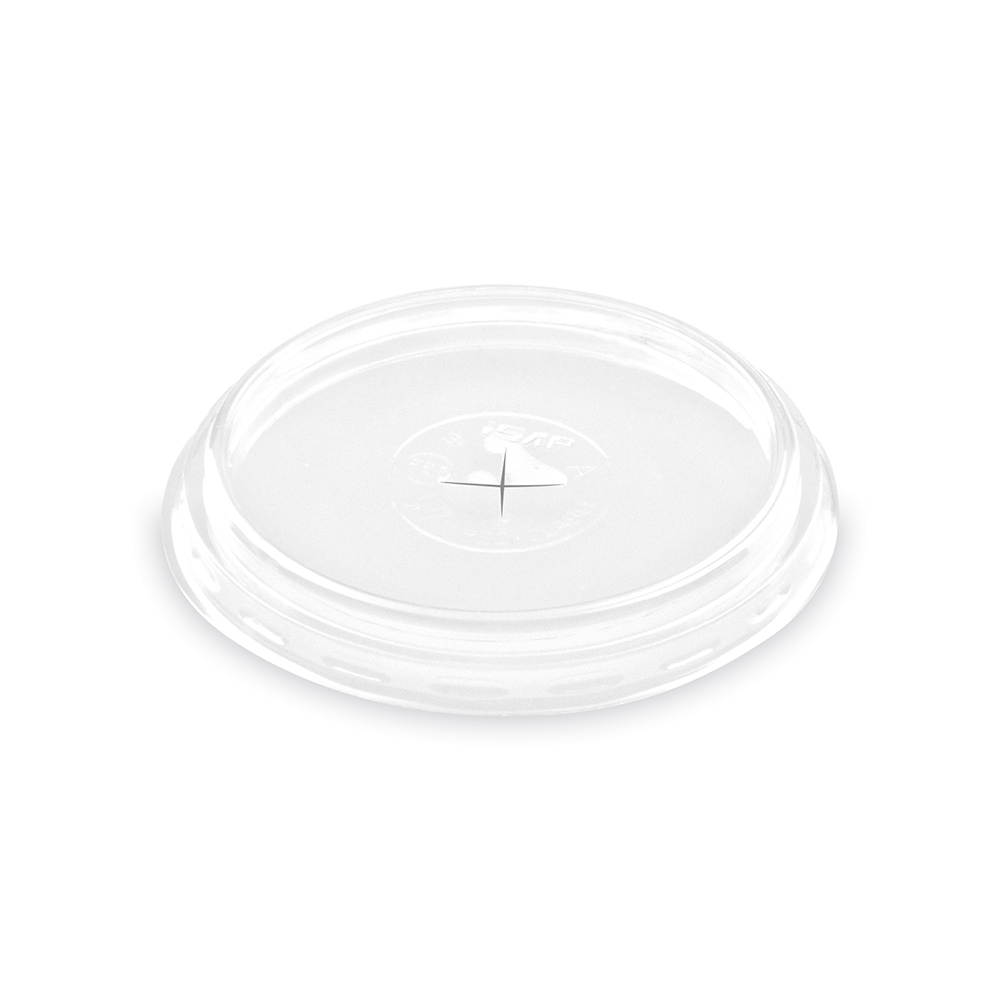 Viečko s krížovým otvorom pre poháre (PET) O 84 mm (100 ks)