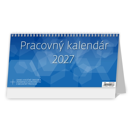 2027 Desk Calendar: Work Calendar