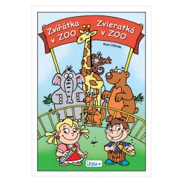 A5 Litera Coloring Book - Animals at the Zoo