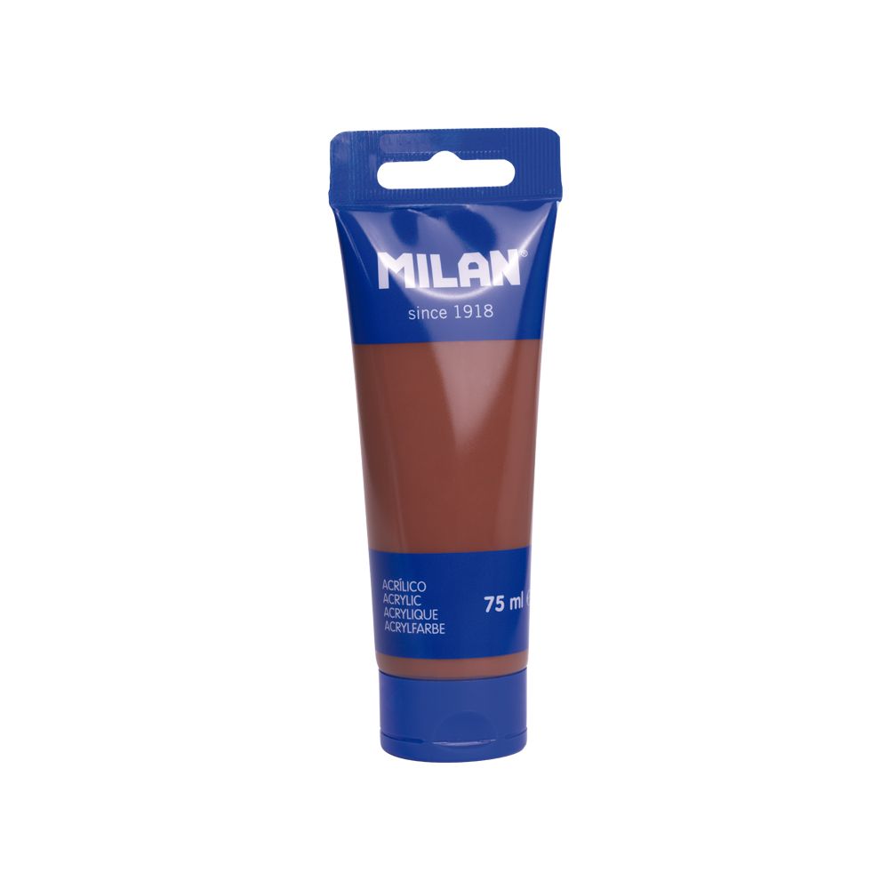 Farba akrylová MILAN 75 ml - hnedá sienna