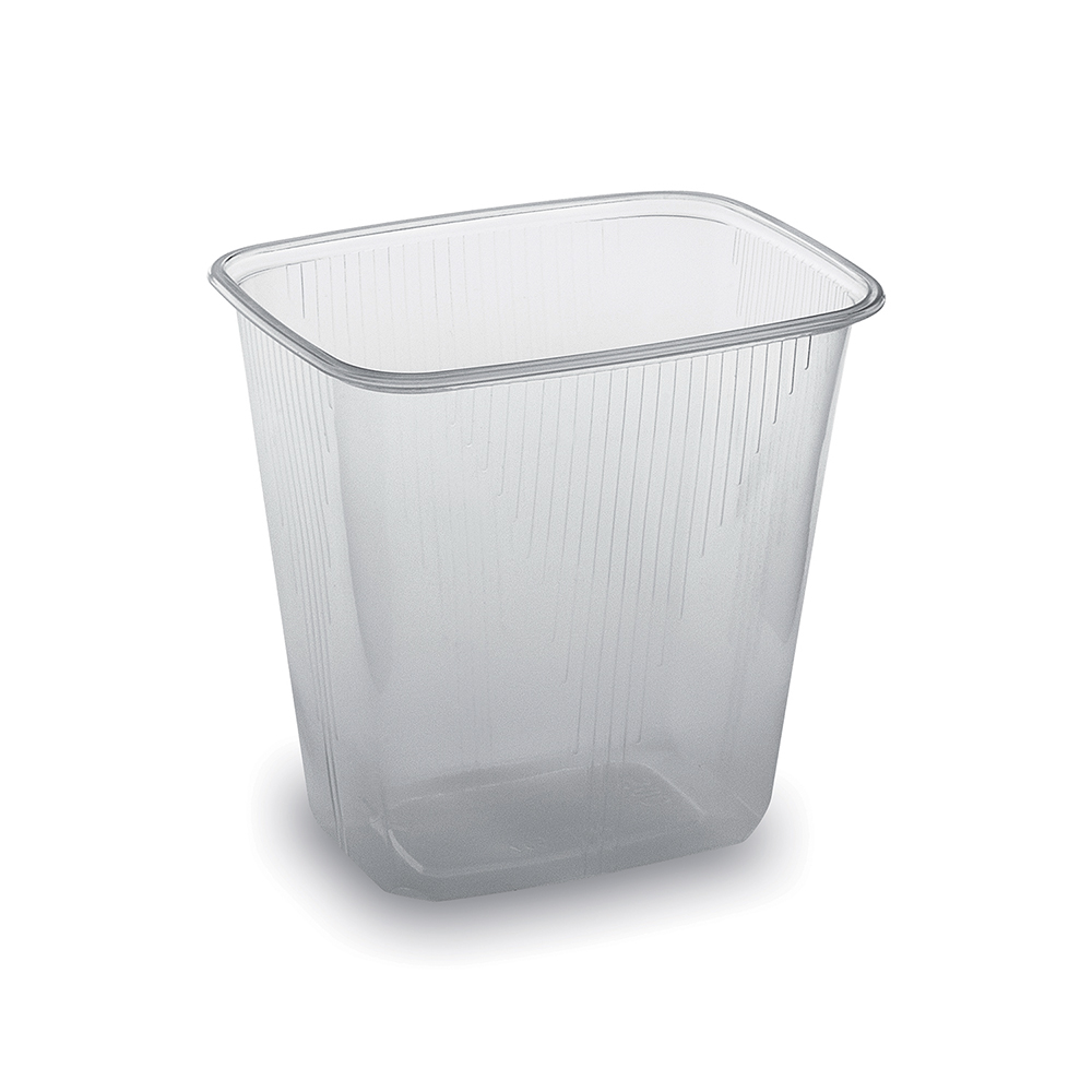 Miska hranatá priehľadná 500ml /100ks/