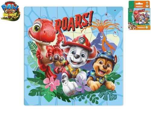 Paw Patrol: The Dino Movie puzzle 22x22cm 24dielikov v krabičke